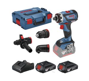 Taladro atornillador inalámbrico 1/2'' 18V GSR 18V-60 FC + 2 baterías 2.0 Ah Bosch.