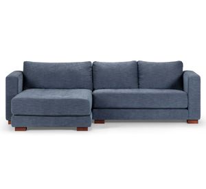 Sofá seccional Copeland izquierdo índigo Rosen.
