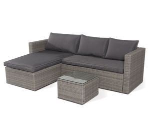 Set terraza 3 personas New Amarallis Outzen