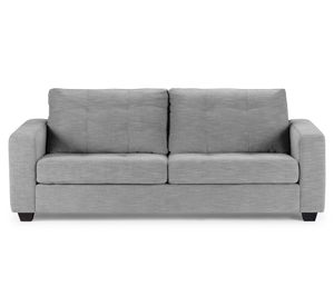 Sofá 3 cuerpos Manet tela gris Rosen
