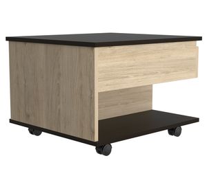 Mesa funcional rectangular 5G-1 39/70x55x50 cm rovere/wengue