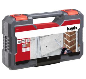 Broca SDS Plus 240280 12 piezas KWB.