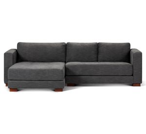 Sofá seccional Copeland izquierdo grafito Rosen.