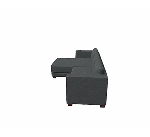 Sofá seccional Copeland izquierdo grafito Rosen.