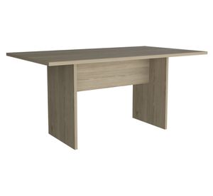 Mesa funcional rectangular Beijing 74.6x160x90 cm rovere