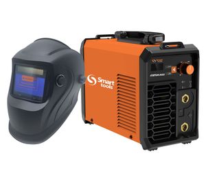 Soldadora Inverter 200 + máscara soldar Smart Tools.