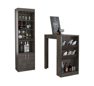 Mesa bar + bar Syeah coñac TuHome