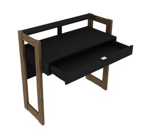 Escritorio 1 cajón AZ negro Tecnomobili