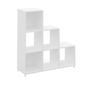 Repisa 6 espacios E Cubos blanco Tecnomobili.