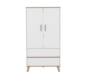 Clóset 2 puertas 2 cajones BiColor blanco/duna TuHome