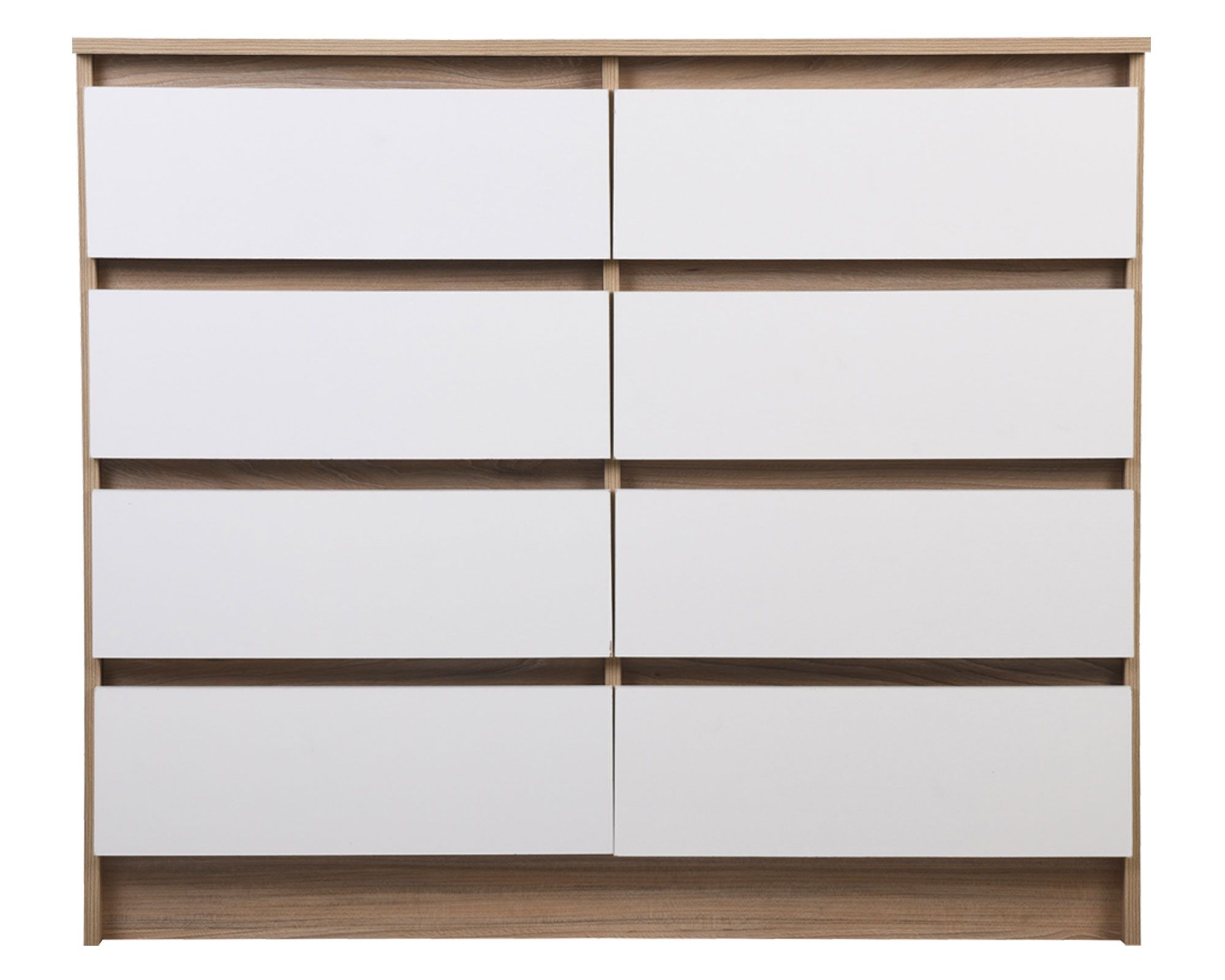 CIC Cómoda austria 8 cajones olmo-blanco Cic