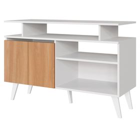 Rack TV 43" Tokio blanco/café