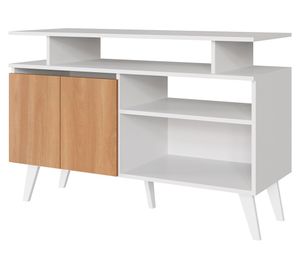 Rack TV 43" Tokio blanco/café