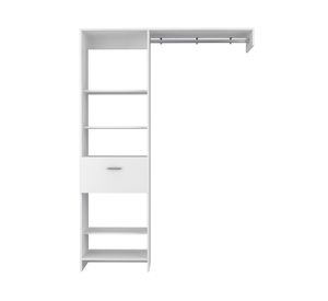 Clóset 1 cajón Manchester blanco TuHome