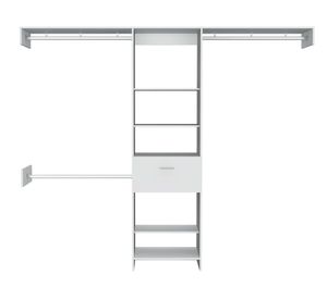 Clóset 1 cajón Manchester blanco TuHome