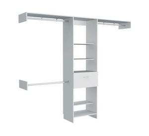 Clóset 1 cajón Manchester blanco TuHome