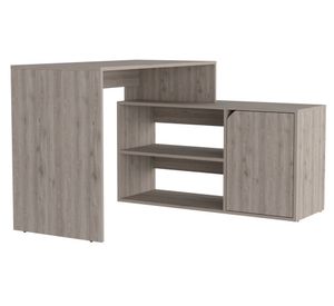 Escritorio 1 puerta Rennes ceniza TuHome