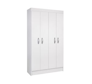 Clóset 4 puertas Bagua blanco Cic