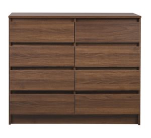 Cómoda austria 8 cajones nogal Cic