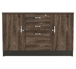 Gabinete 3 puertas 2 cajones Home Office TuHome