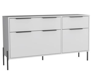 Cómoda 4 cajones White Collection TuHome