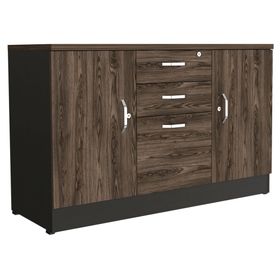 Gabinete 3 puertas 2 cajones Home Office TuHome