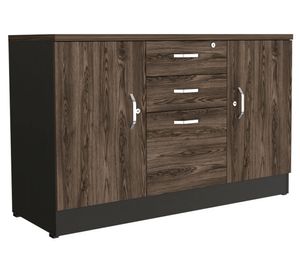 Gabinete 3 puertas 2 cajones Home Office TuHome