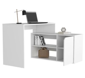Escritorio 1 puerta Rennes blanco TuHome