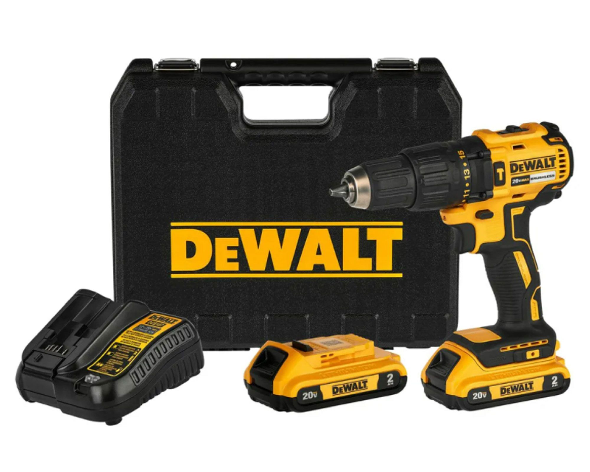 Taladro percutor 13 mm Dcd7781d2-b2 Dewalt a $169.990