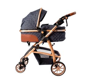 Coche Travel System 3 en 1 azul Kidschool