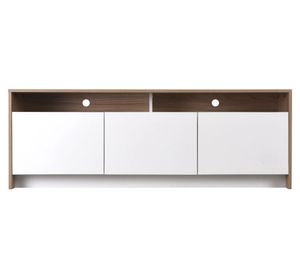 Rack Bajo Colbun 2 puertas 1 cajòn olmo-blanco Cic