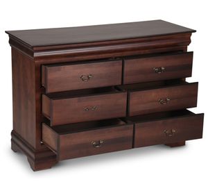 Cómoda 6 cajones Miro café oscuro Cic