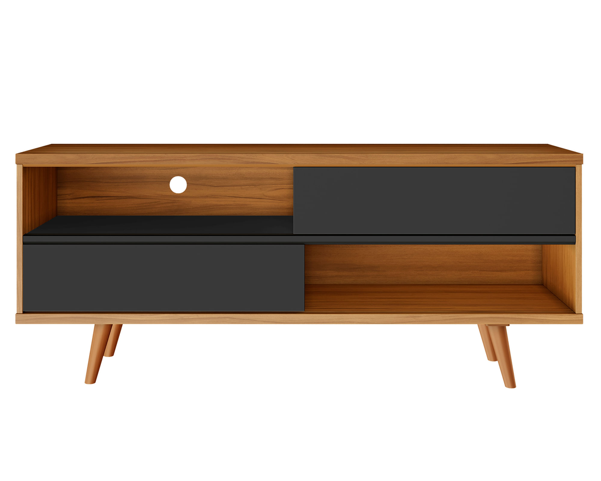 Home Mobili Rack TV 50" Eva café Home Mobili