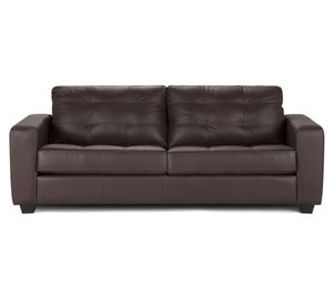 Sofá 3 cuerpos Manet marrón Rosen