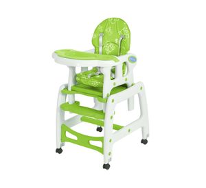 Silla comer 3 funciones New verde