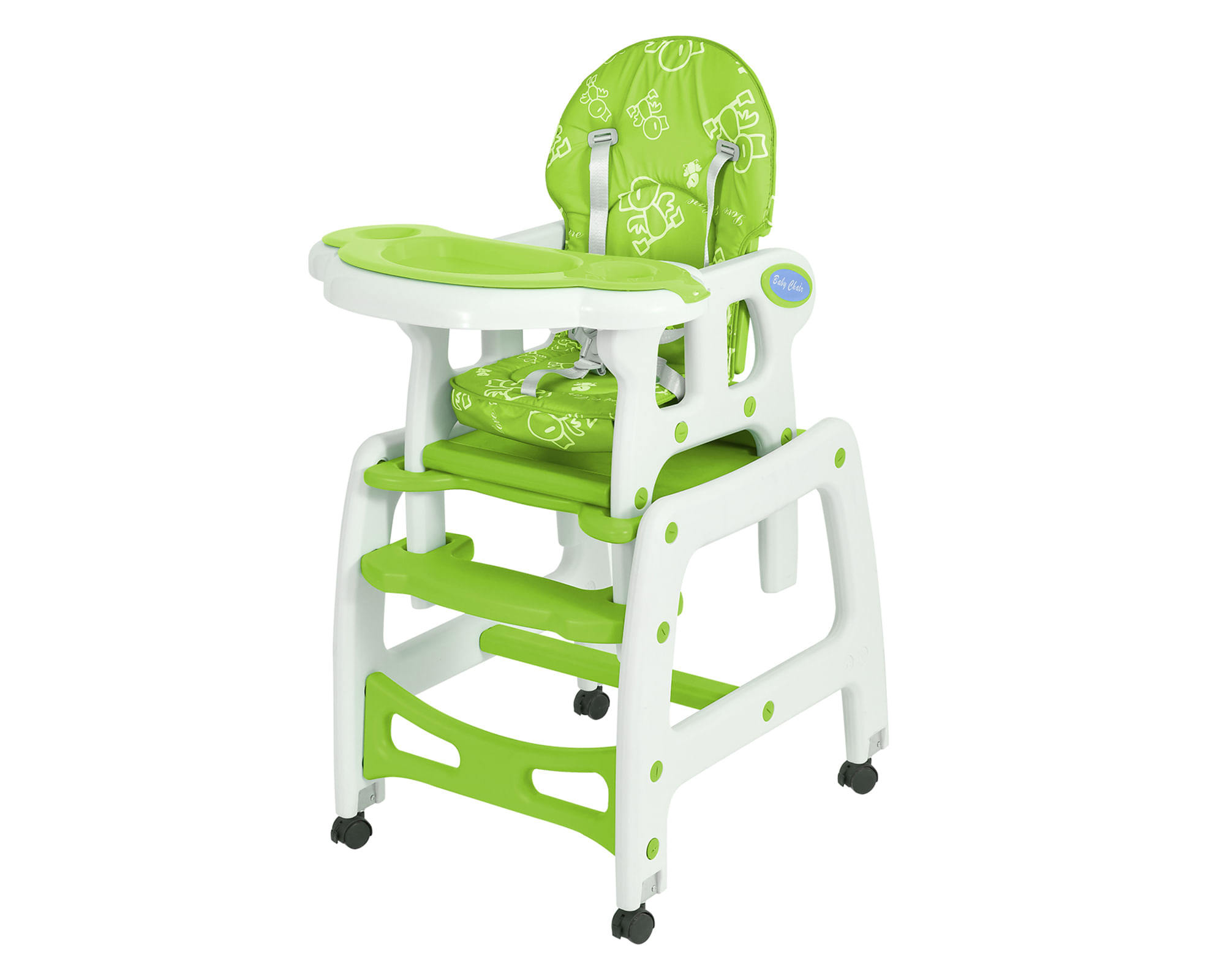 Kidscool Silla comer 3 funciones New verde
