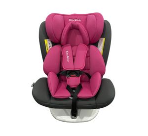 Silla auto giro 360 rosado