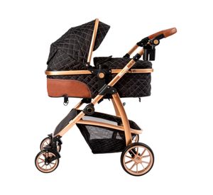 Coche Travel System 3 en 1 negro Kidschool