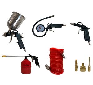 Kit accesorios compresores 8 piezas