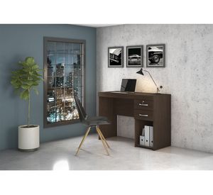 Escritorio 2 cajones Lara café