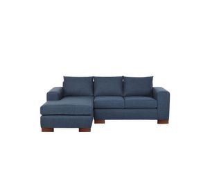 Sofá seccional 5 cuerpos Praga azul