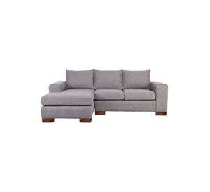 Sofá seccional 5 cuerpos Praga gris