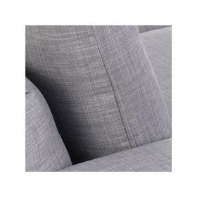 Sofá seccional 5 cuerpos Praga gris