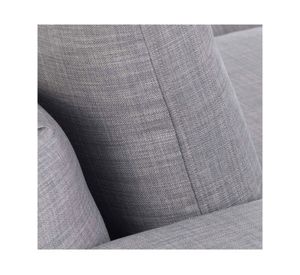 Sofá 3 cuerpos Praga gris