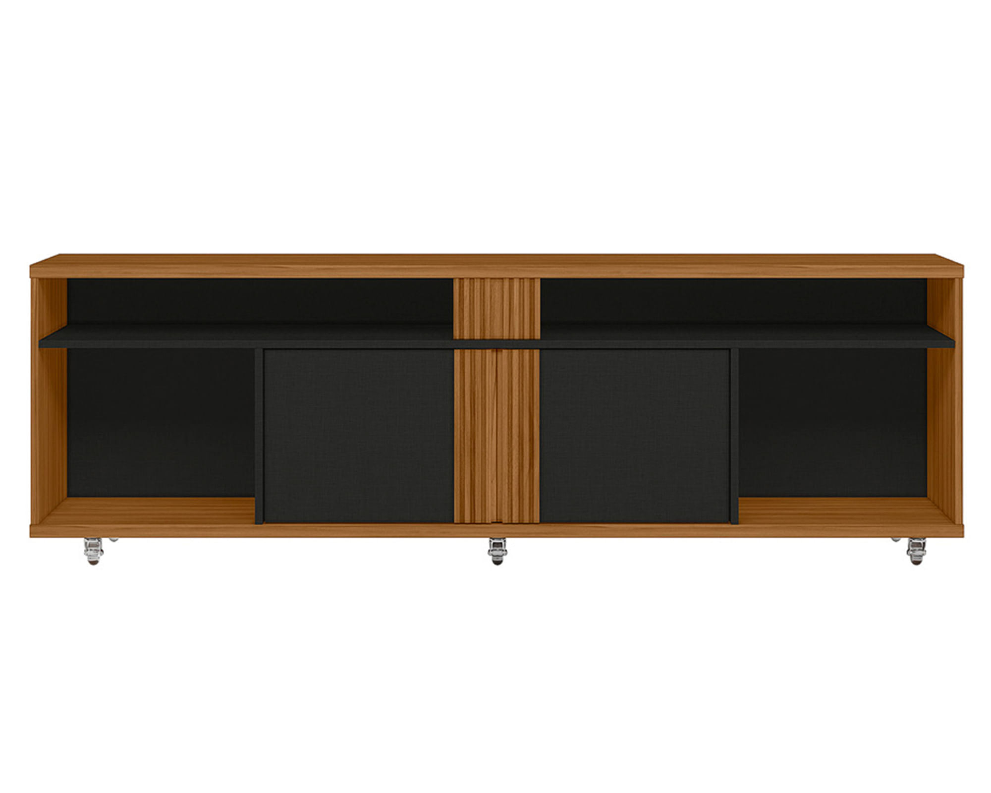 Home Mobili Rack TV 60" Freijo negro/café