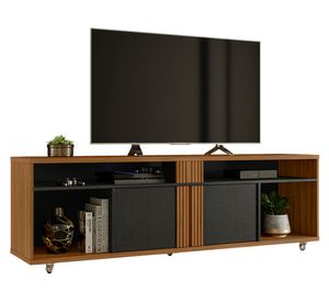 Rack TV 60" Freijo negro/café