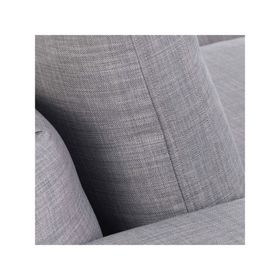 Sofá seccional 5 cuerpos Praga gris