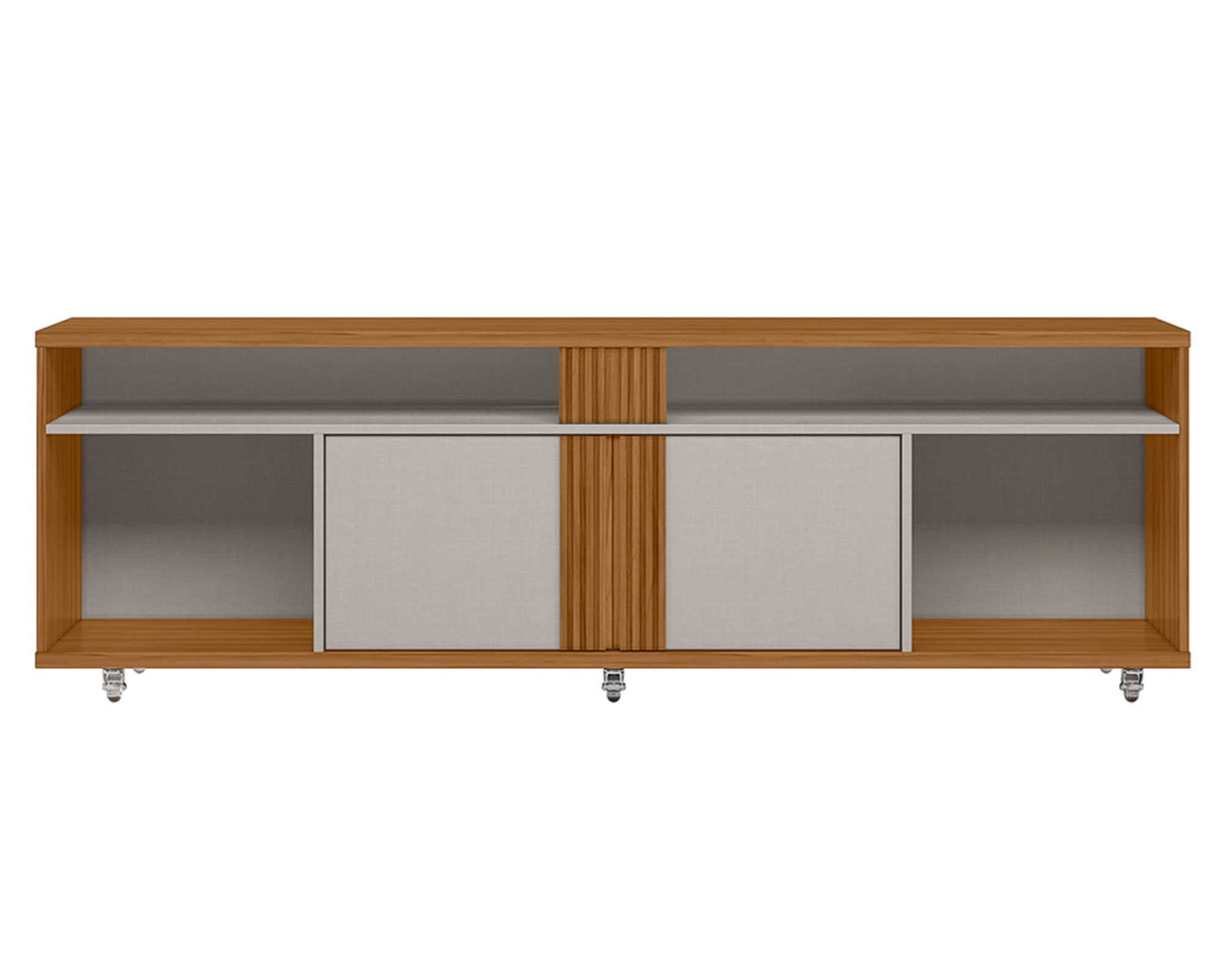 Home Mobili Rack TV 60" Off blanco