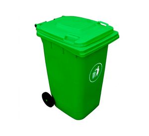 Contenedor basura 240 litros verde