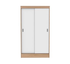 Clóset 2 puertas Caburgua melamina blanco olmo